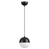 4958/1 PENDANT ODL22 243 черный/металл/белый/стекло Подвес E27 1*40W PINGA