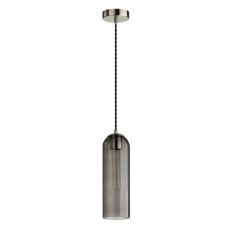 4805/1 PENDANT ODL21 291 никель/дымчатый Подвес E27 1*60W VOSTI Odeon Light