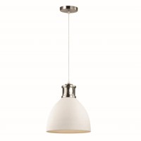 3323/1 PENDANT ODL17 402 белый/никель Подвес E27 60W 220V VIOLA