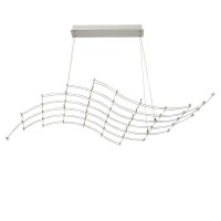 7057/45L HIGHTECH ODL25 507 Подвесной светильник нерж/сталь IP20 LED 3000K 220V WELKIN
