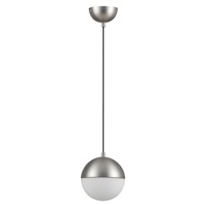 4959/1 PENDANT ODL22 243 мат.никель/металл/белый/стекло Подвес E27 1*40W PINGA Odeon Light