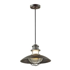 4164/1 NATURE ODL19 649 коричневый/прозрачный Подвес IP23 E27 1*60W DANTE Odeon Light