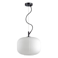 4754/1 PENDANT ODL21 белый/черный Подвес E27 60W ROOFI Odeon Light