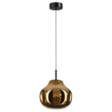 5097/4LA PENDANT ODL25 421 черный/золотой/металл/стекло Подвес LED 4W 4000K 388Лм VASO Odeon Light