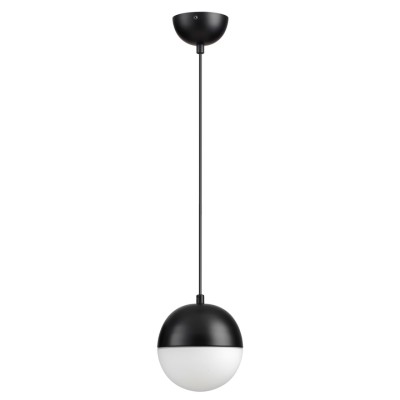 4958/1 PENDANT ODL22 471 черный/металл/белый/стекло Подвес E27 1*40W PINGA