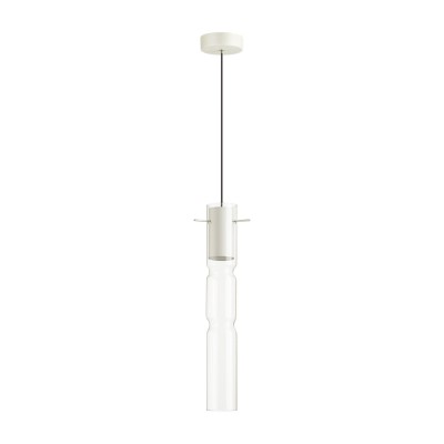 5059/5LB PENDANT ODL24 459 белый/прозрачный/металл/стекло Подвес LED 5W 3000K SCROW