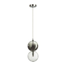 4980/1A PENDANT ODL22 239 хром/дымчатый/стекло Подвес G9 1*40W TWIXY Odeon Light