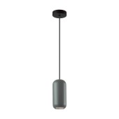 5060/1E PENDANT ODL24 313 темн.зеленый/черный/металл Подвес GU10 LED 4W COCOON