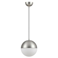 4959/1A PENDANT ODL22 243 мат.никель/металл/белый/стекло Подвес E27 1*40W PINGA Odeon Light