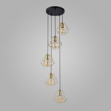 Подвесной светильник в стиле лофт 1781 Diamond Gold TK Lighting