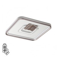 7786/85L PIKO LED SN 078 Светильник металл/белый/бронза LED 85Вт 3000-6500K 490х490 IP20 пульт ДУ GEMINI