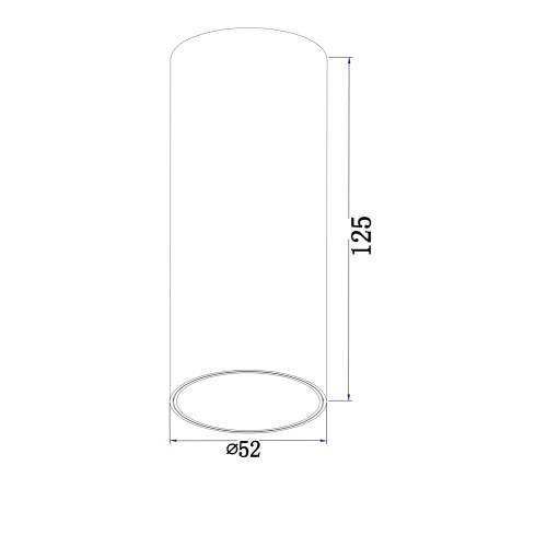 Потолочный светильник Technical C056CL-L12B4K