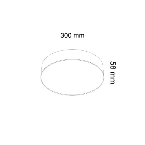 Потолочный светильник Technical C032CL-L43B3K