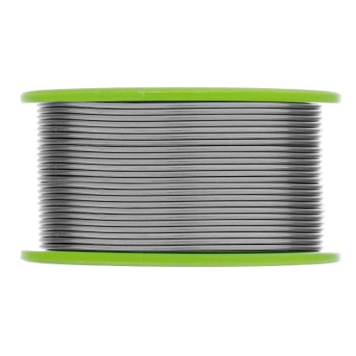 Припой с канифолью, D 1 мм, 100 г, POS61, на пластмассовой катушке Сибртех