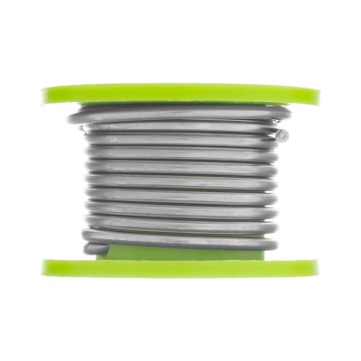 Припой с канифолью, D 2 мм, 25 г, POS61, на пластмассовой катушке Сибртех