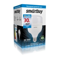 Светодиодная (LED) Лампа Smartbuy-HP-30W/6500/E27