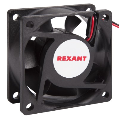 Вентилятор RX 6025MS, DC 12В REXANT