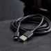 Кабель USB-A – micro USB, 1А, 1,8м, ПВХ, черный REXANT