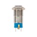 Кнопка антивандальная Ø12 36В(LED) Б/Фикс (4с) OFF-(ON) синяя (A-12-C2) REXANT