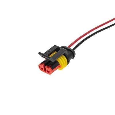 DJ7031-1.5-11 автомобильный разъем штекер с проводом 20см (3-х контактный)