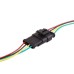 DJ7031-1.5-21 автомобильный разъем гнездо с проводом 20см (3-х контактный)