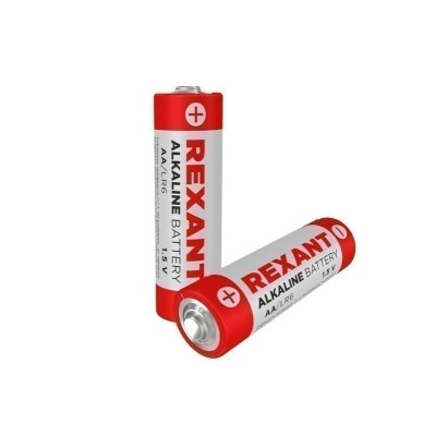Батарейка алкалиновая AA/LR6, 1,5В, 4 шт, блистер REXANT