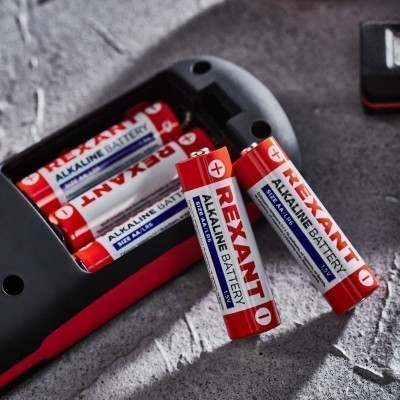 Батарейка алкалиновая AA/LR6, 1,5В, 24 шт, блистер REXANT