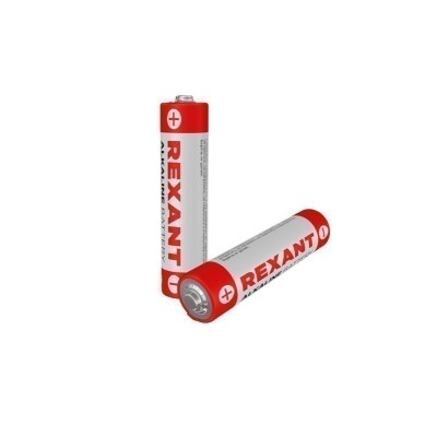Батарейка алкалиновая AAA/LR03, 1,5В, 4 шт, блистер REXANT