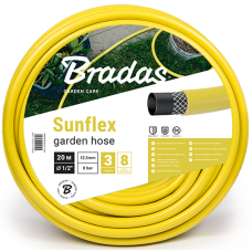 Шланг поливочный SUNFLEX 3/4" 30м "Bradas", Италия