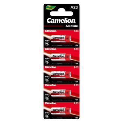 Camelion LR23A BL-5 Mercury Free (A23-BP5, батарейка,12В)