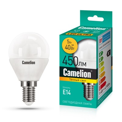 Светодиодная лампа Camelion LEDRB/5-G45/830/E14