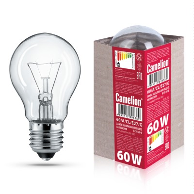 Лампа накаливания - 60 A CL E27 G