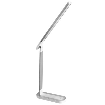 Настольная лампа Camelion KD-845 C03 сереб.+бел.LED