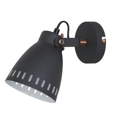 Бра настенное Camelion WML-428-1 C02 чёрный