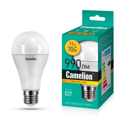 Светодиодная лампа Camelion LEDRB/11-A60/830/E27