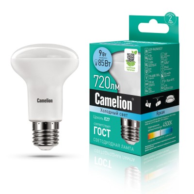 Светодиодная лампа Camelion LED9-R63/845/E27