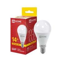 Лампа светодиодная LED-ШАР-VC 14Вт 230В E14 3000K 1330Лм IN HOME Лампа светодиодная LED-ШАР-VC 14Вт 230В E14 3000K 1330Лм IN HOME