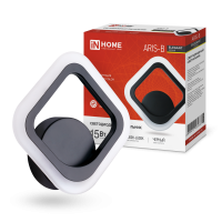 Светильник светодиодный ELEGANT ARIS-B 15Вт 230В 3000-6500K 1200Лм STEP COLOR черный IN HOME