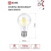 Лампа светодиодная LED-A60-deco 9Вт 230В Е27 3000К 1040Лм прозрачная IN HOME IN HOME