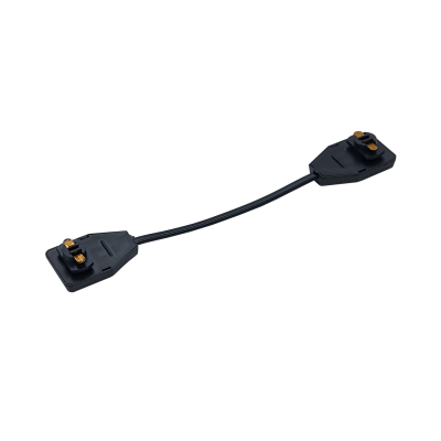 Коннектор гибкий FSB200-BL 200мм для шинопровода SB черный IN HOME