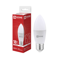 Лампа светодиодная LED-СВЕЧА-VC 18Вт 230В E27 4000K 1620Лм IN HOME Лампа светодиодная LED-СВЕЧА-VC 18Вт 230В E27 4000K 1620Лм IN HOME