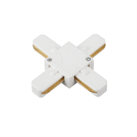 Коннектор X-тип XSB-WH для шинопровода SB белый IN HOME Коннектор X-тип XSB-WH для шинопровода SB белый IN HOME