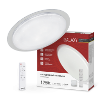 Светильник светодиодный COMFORT GALAXY 125Вт 230В 3000-6500K 10000Лм 565x80мм с пультом ДУ IN HOME