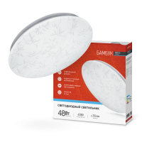 Светильник светодиодный серии DECO БАМБУК 48Вт 230В 6500К 4320Лм 380х55мм IN HOME