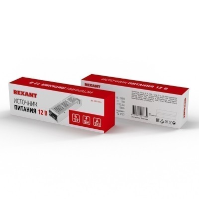 Источник питания компактный 12V, 150W с разъёмами под винт (IP20)