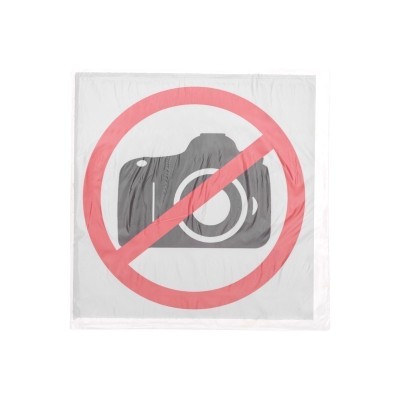 Наклейка запрещающий знак "Фотосъемка запрещена" 150*150 мм REXANT