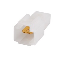 Клемма плоская штекер 6.3 мм 1-1.5 мм² (РП-п 1.5-(6.3)) + колодка REXANT