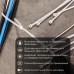 Стяжка кабельная нейлоновая 300x3,6мм, белая (100 шт/уп) REXANT