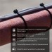 Стяжка кабельная нейлоновая 250x4,8мм, черная (100 шт/уп) REXANT