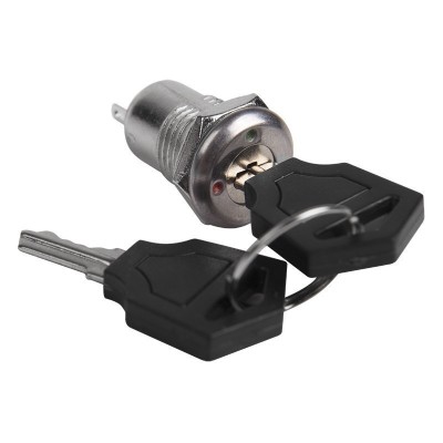 Выключатель ключ Ø12 250V 0.5А (2с) ON-OFF (K12-01)REXANT